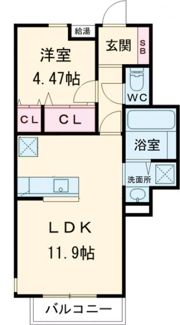シャルムルーチェの間取り画像