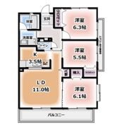 K－WAVEの間取り画像