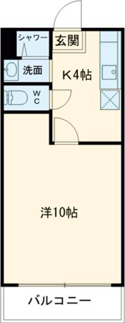 コーポ新町の間取り画像