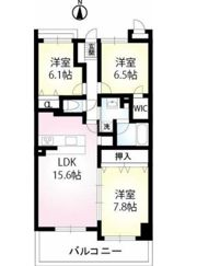 ヴィラモラージュの間取り画像