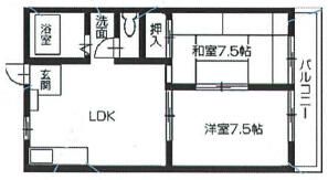 シティハイツ吉野の間取り画像
