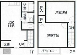 ひまわりタウン青木の間取り画像