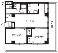 アールスリー川越の間取り画像