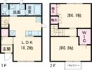 エクレール多田の間取り画像