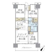 Brillia南浦和の間取り画像