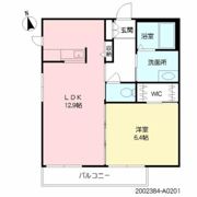 シャーメゾンKTの間取り画像
