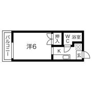 シティハイム大橋Iの間取り画像