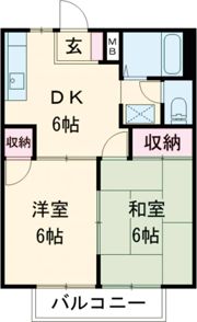 パークサイド西小鷹野IIの間取り画像