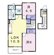 サンブリーズ Bの間取り画像