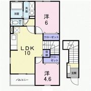 プロスペールⅢの間取り画像