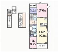 サニープレイス 古町の間取り画像