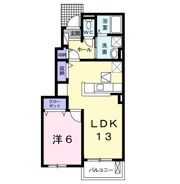 ドエル富里Cの間取り画像