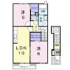 サン リバーDの間取り画像