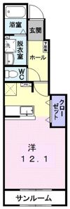ラ・デシモNの間取り画像