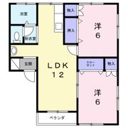 アーバン中桜田の間取り画像