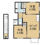 angle堀川の間取り画像