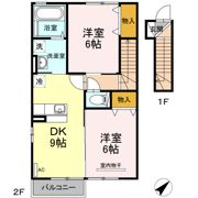 レーブ ルミエールの間取り画像