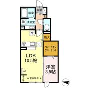 果蘭館の間取り画像