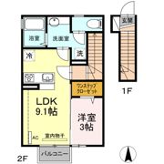 ソル並木の間取り画像