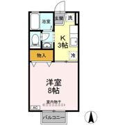 ジュネスR Ⅰの間取り画像