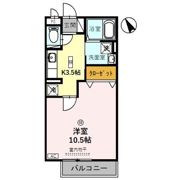 リビングタウン西都 Aの間取り画像