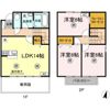プリムローズ ベル C棟の間取り画像