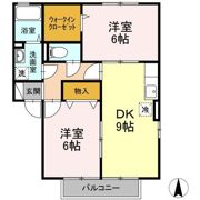 サングリーンスカイハイツの間取り画像