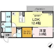 ディアライズ久米中央の間取り画像