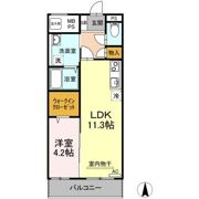 アヴニールの間取り画像