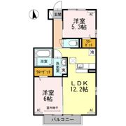 タマリスクの間取り画像