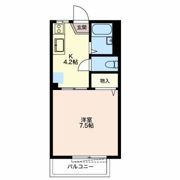 カーサ江島Ⅱ Aの間取り画像