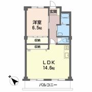 ブルースカイマンションの間取り画像