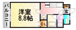ロイアルアークKOHNOの間取り画像