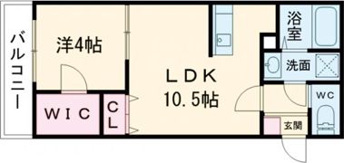 ジーメゾン東加古川クリエの間取り画像