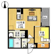 REGALEST 伊福町（レガリスト イフクチョウ）の間取り画像