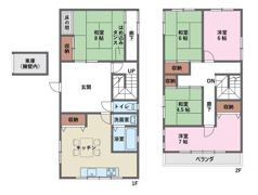 長淵ヴィラの間取り画像