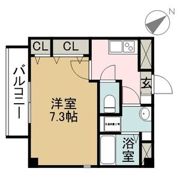 Annex Hiraiの間取り画像