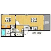 REGALEST荒江の間取り画像