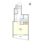 ディームス東新宿の間取り画像