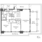 LaSante広尾の間取り画像
