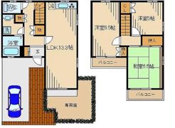 ブリージングタウン百草園の間取り画像