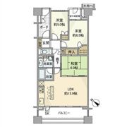 プラウドシティ東林間イーストコートの間取り画像