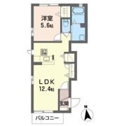 ヴィラグートBの間取り画像