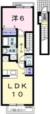 アンフィニ・Sの間取り画像