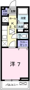 メゾンエイトの間取り画像