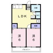 エスポワールの間取り画像