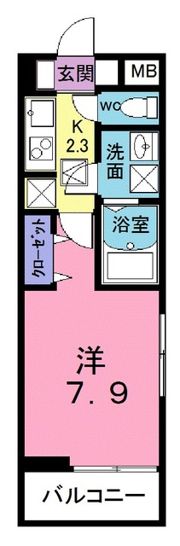 カーサ ドルチェ Ⅳの間取り画像
