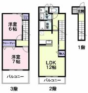 さくらヶ丘Bの間取り画像