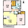 リビングタウン本庄 Aの間取り画像