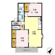 メゾンボナール GHの間取り画像